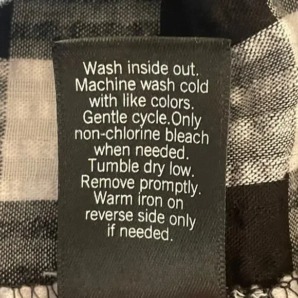 Croft & Barrow Gingham Seersucker Tiered Midi Dress Womens 1X Cottage Coastal - Picture 12 of 12